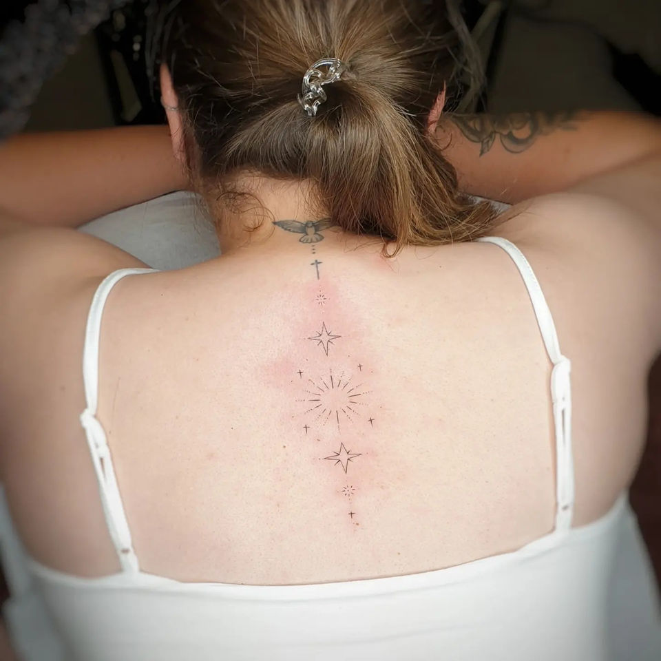 Tatouage fin et délicat à Caen