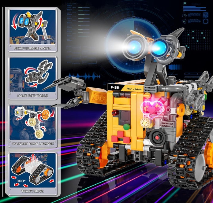 Thumbnail: Robot Toys for Kids Building Set with motor &reomote