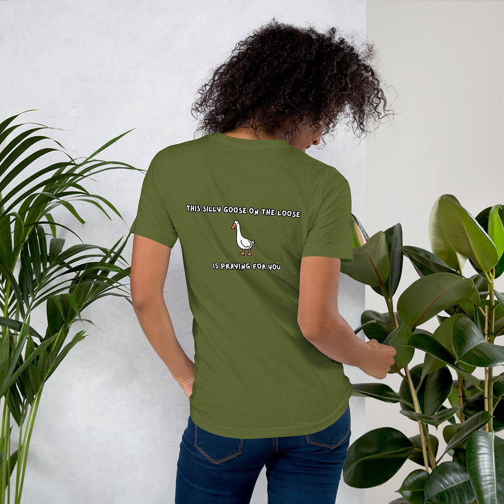 Thumbnail: This Silly Goose On The Loose Is Praying For You T-Shirt