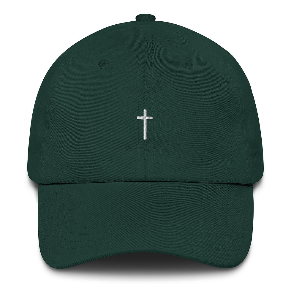 Thumbnail: Cross Embroidered Dad Hat