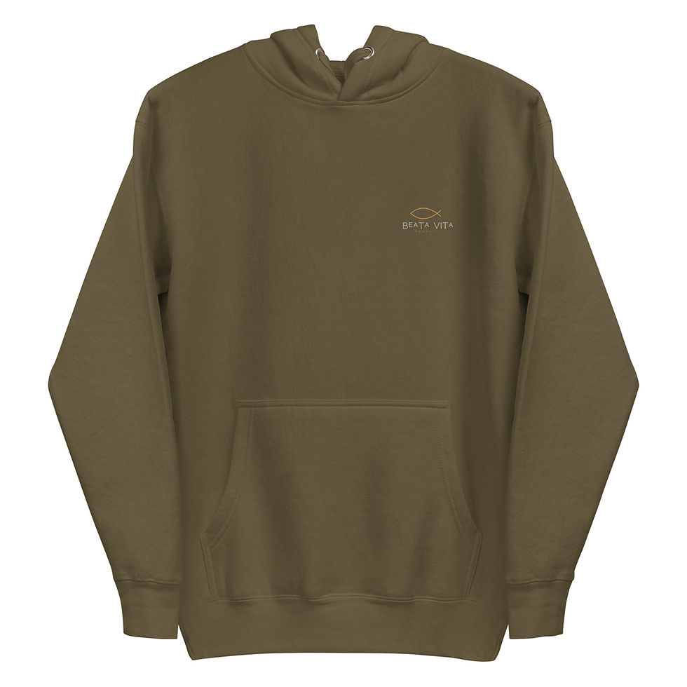 Thumbnail: St. John Chrysostom Quote Hoodie