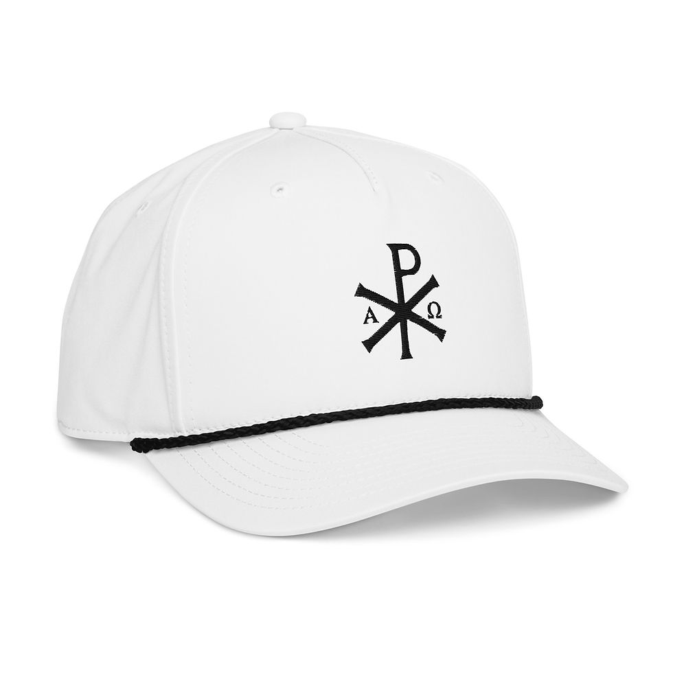 Thumbnail: Chi Rho Rope Hat