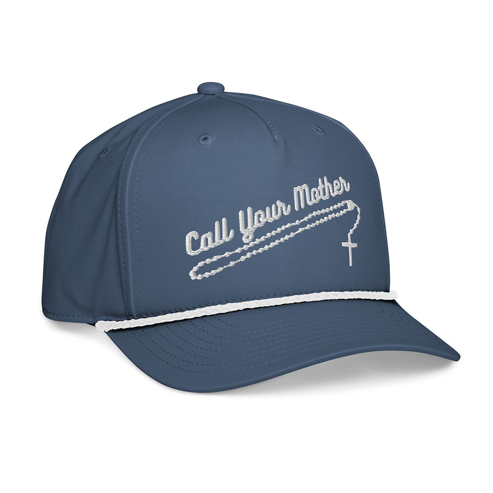 Thumbnail: Call Your Mother Rosary Rope Hat