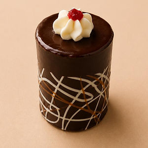 Mini Raspberry and Dark Chocolate Mousse - 2p