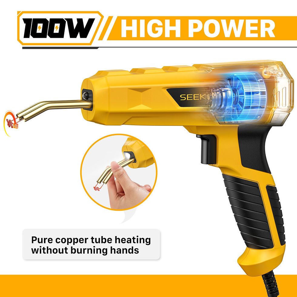 Thumbnail: SEEKONE 100W Plastic Welder Upgraded 2-in-1 Plastic Welding Kit WG2100