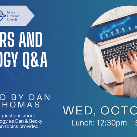 Wednesdays at One Computer and Technology Q&A