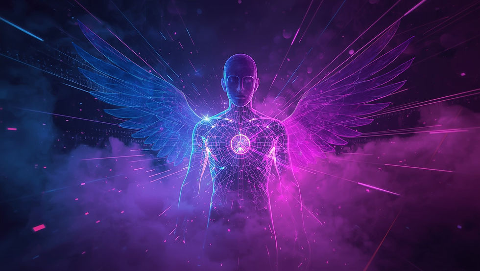 man with wings