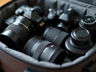 Essential Gear: Top 10 Must-Haves in Your Wedding Day Camera Bag