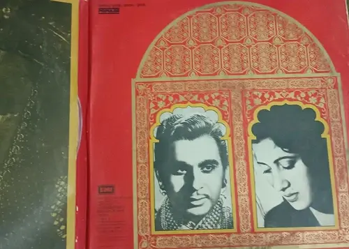 Thumbnail: INDIA GRAMAPHONE FILM RECORD: MUGHAL-E-AZAM, STORY AND SONGS SET OF 3 1977