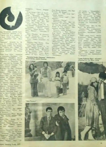 Thumbnail: INDIA RARE FILMFARE MAGAZINE JAN 1977  PRIYARAJVANSH , RAKHEE , SMITA , NEETU