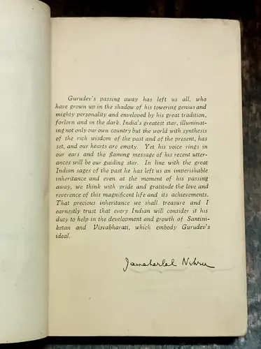 Thumbnail: TAGORE LIFE AND WORKS 11 BOOKS IN 1 LOT : HISTORIC WORDS , BID ME FAREWELL ETC