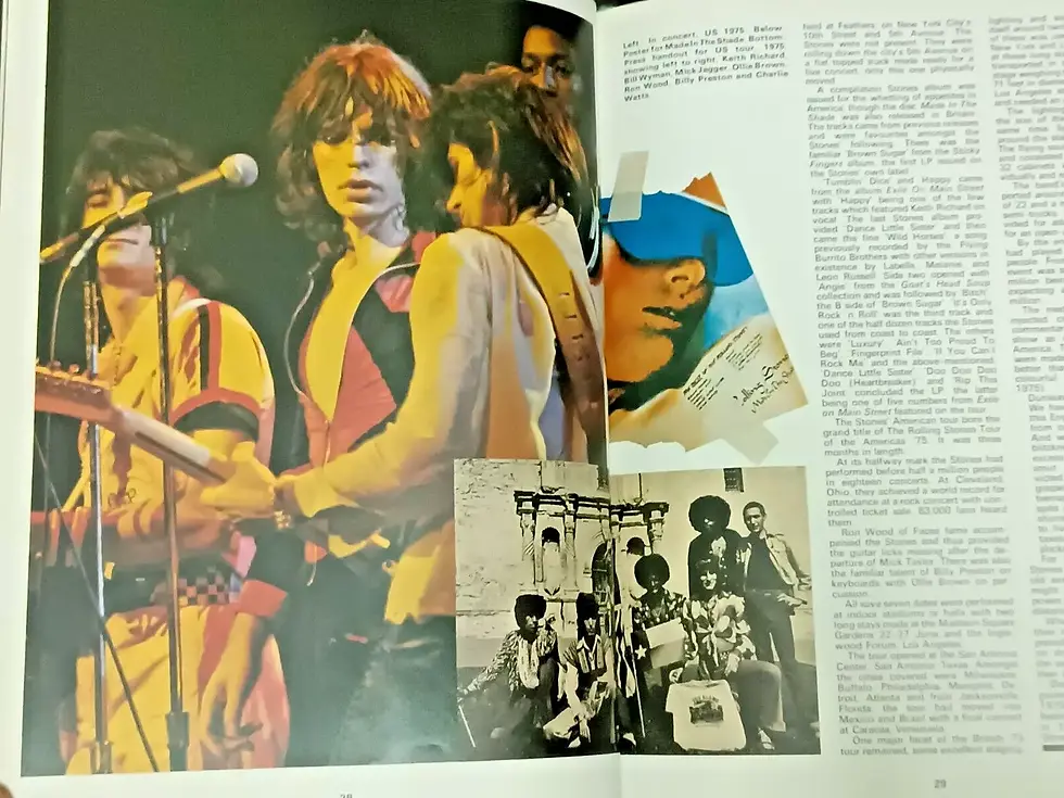 Thumbnail: BAND GROUP: THE ROLLING STONES BY TONY JASPER 1976 FIRST PRINT INTRO, THEIR STOR