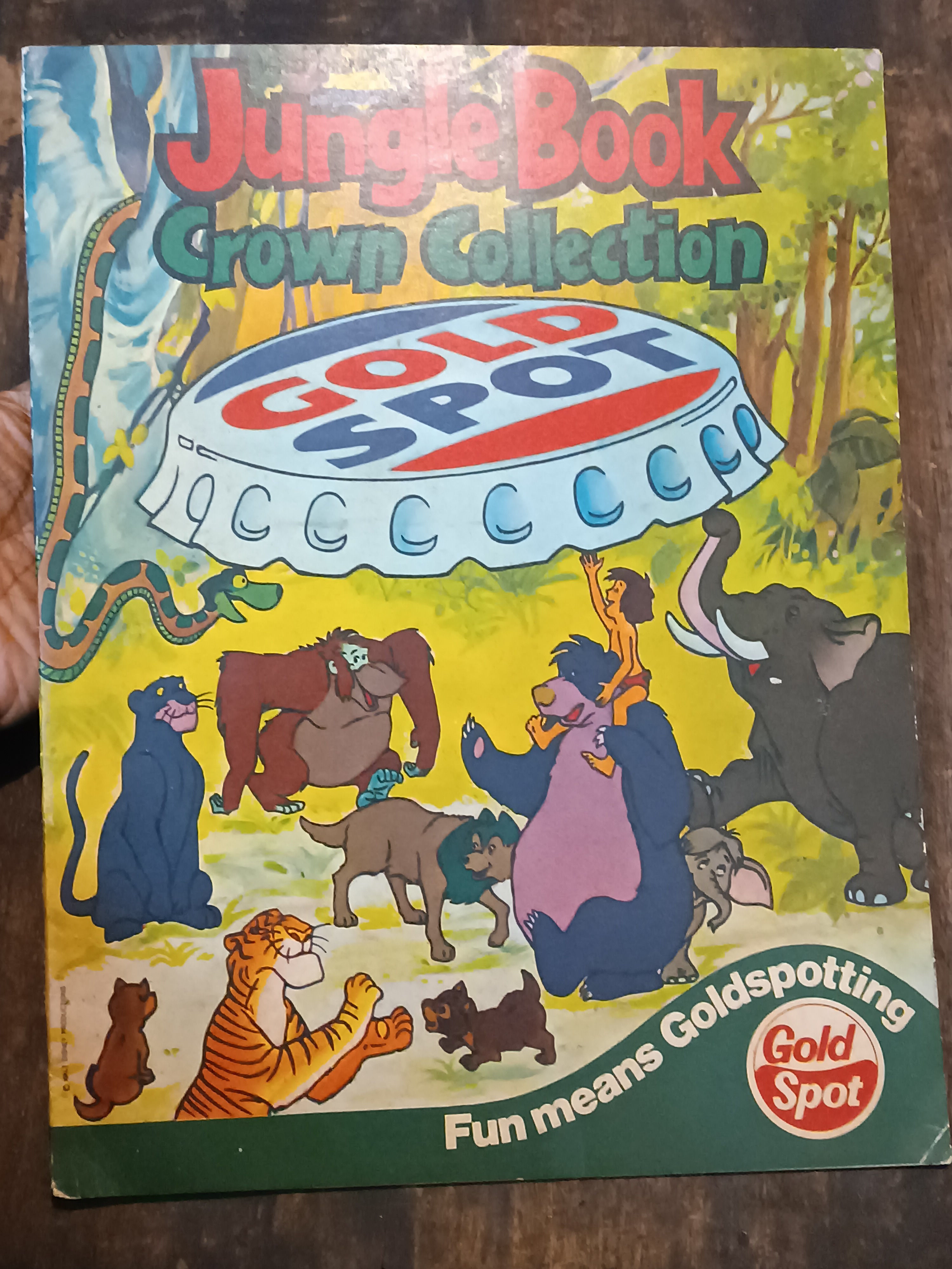 INDIA RARE WALT DISNEY'S JUNGLE BOOK CROWN COLLECTION BY GOLDSPOT PART 2, ENG