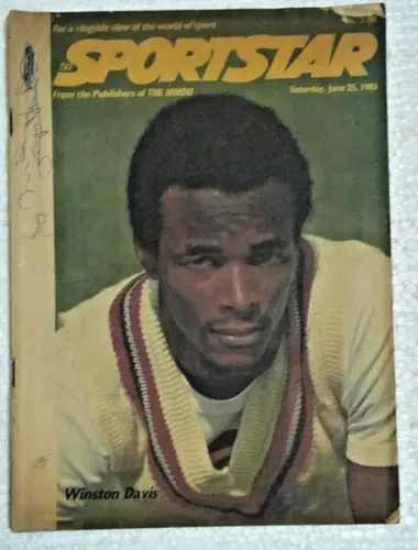 Thumbnail: INDIA RARE  THE SPORTSTAR MAGAZINE  1983  - 2 IN 1 LOT MAY 28 ,  JUNE 25