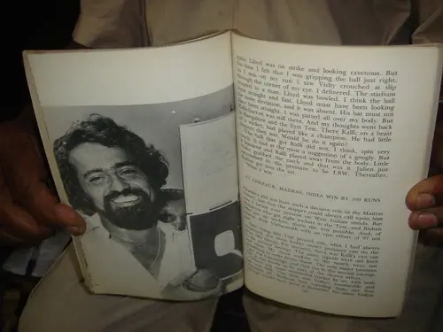 Thumbnail: INDIA RARE - THE WINNING HAND BIOGRAPHY OF B. S. CHANDRASHEKHAR RAJAN BALA 1993