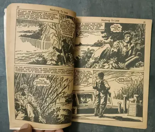 Thumbnail: PICTURE LIBRARY WAR SPECIAL NO. 263 NOTHING TO LOSE PAGES 58