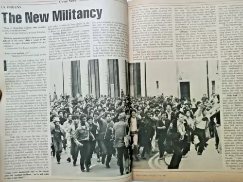 Thumbnail: INDIA TODAY MAGAZINE 1981: U.K. INDIANS NEW MILLITANCY, RAJASTHAN FLOODS, AFGANI