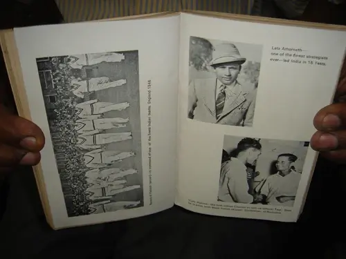 Thumbnail: CRICKET - PORTRAIT OF INDIAN CAPTAINS DR. NAROTTAM PURI 1975 P 193 ILLUSTRATED