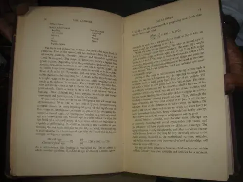 Thumbnail: INDIA RARE - THE PSYCHOLOGY OF LEARNING RALPH GARRY 1965 PAGES 111 HARDCOVER