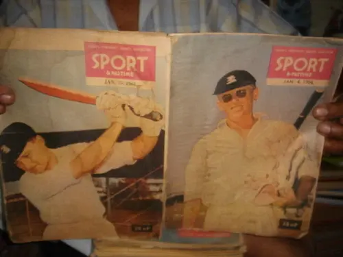 Thumbnail: INDIA RARE COLLECTION - SPORT & PASTIME  MAGAZINE  1964  - 11  IN 1 LOT