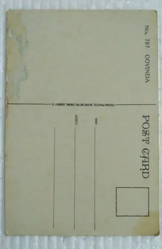 Thumbnail: INDIA RARE PICTURE POSTCARD GOVINDA BOLLYWOOD ORIGINAL SET OF 2