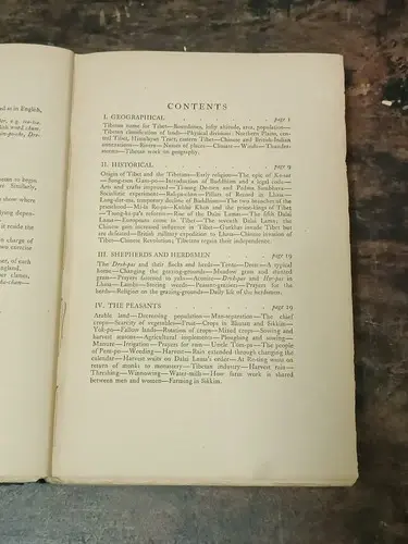 Thumbnail: THE PEOPLE OF TIBET BY SIR CHARLES BELL  1928 PRINTED IN GB ILLUSTRATED ENGLISH