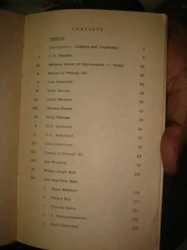 Thumbnail: CRICKET - PORTRAIT OF INDIAN CAPTAINS DR. NAROTTAM PURI 1975 P 193 ILLUSTRATED