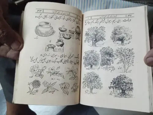 Thumbnail: INDIA RARE OLD URDU PRIMARY BOOK 1928 - ILLUSTRATED - PAGES 52
