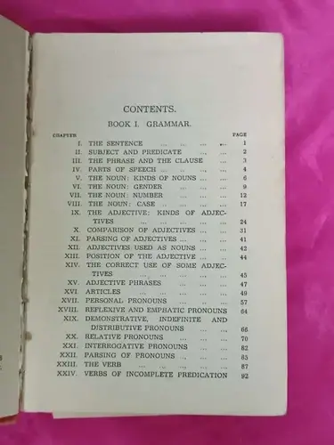 Thumbnail: INDIA VINTAGE BOOK: HIGH SCHOOL GRAMMAR & COMPOSITION BY WREN & MARTIN JAN 1966