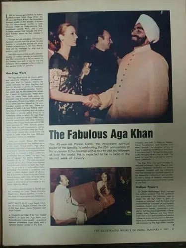 Thumbnail: THE ILLUSTRATED WEEKLY OF INDIA 9 JAN 1983 INDIA'S MUSLIM MINORITY, PUNJAB POLIT
