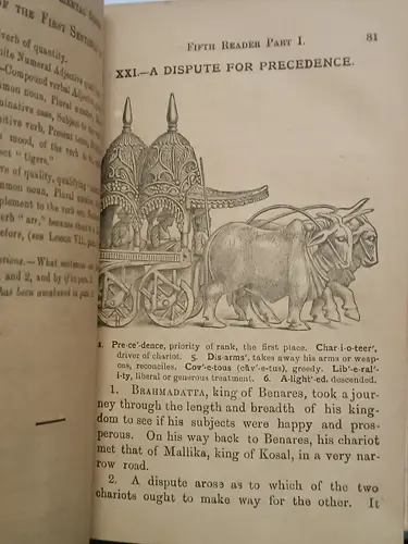 Thumbnail: INDIA RARE ANGLO-ORIENTAL SERIES: FIFTH READER ILLUSTRATED ED. BY NESFIELD 1892