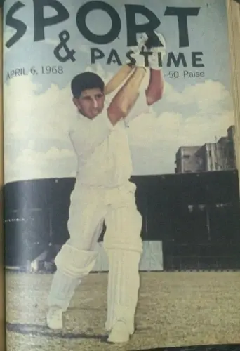 Thumbnail: 1968 INDIA MAGAZINE SPORT & PASTIME CRICKET , HOCKEY , TENNIS , ATHLETIC 8 IN 1