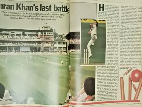 Thumbnail: INDIA SUNDAY MAGAZINE OCT 1987 IMRAN KHAN, CHANDRA SWAMI, SATI, SUNNY DEOL, KAPI