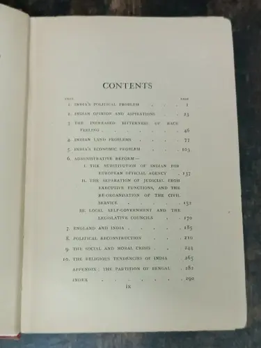 Thumbnail: NEW INDIA OR INDIA IN TRANSITION BY SIR HENRY COTTON- REVISED & ENLARGED 1909 HB
