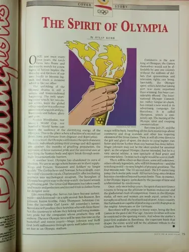 Thumbnail: INDIA TODAY MAGAZINE JUL 1992 OLYMPICS BARCELONA, AFGHAN REFUGEES, NAR BHAHADUR