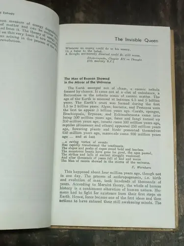 Thumbnail: MIR PUBLISHER: ENERGY AND ENTROPY BY G.N. ALEKSEEV 1986 FIRST PUBLISHED ENGLISH