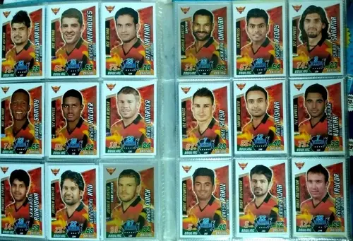 Thumbnail: IPL TOPPS 2014 /15 CRICKET ATTAX CARD COLLECTORS BINDER 192 CARDS W/ SILVER GOLD