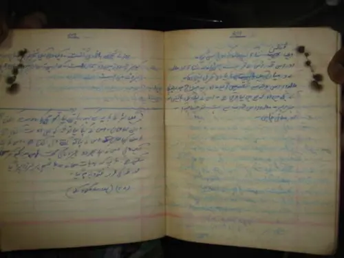 Thumbnail: INDIA RARE - HAND WRITTEN NOTE BOOK IN URDU CONTAIN ABOUT 20 PAGES