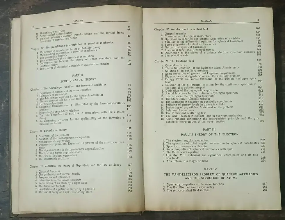 Thumbnail: FUNDAMENTALS OF QUANTUM MECHANICS BY V.A. FOCK 1982 MIR PUBLISHER HC, ENGLISH