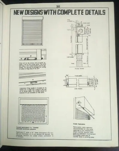 Thumbnail: INDIA VINTAGE CATALOGUE: WINDOW GRILLS AND ROLLING SHUTTERS, CHAIRS ILLUSTRATED