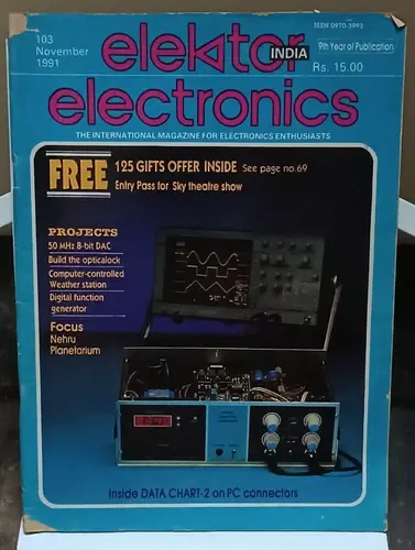 Thumbnail: INDIA RARE MAGAZINES ELEKTOR ELECTRONICS MAGAZINE 1991 LOT OF 3 IN ENGLISH