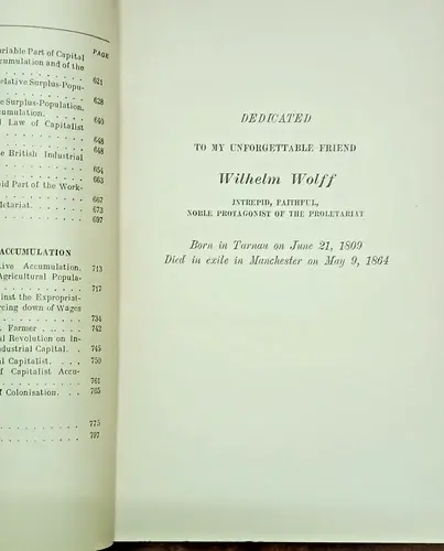 Thumbnail: KARL MARX CAPITAL A CRITICAL ANALYSIS OF CAPITALIST PRODUCTION VOL 1 HB 1954
