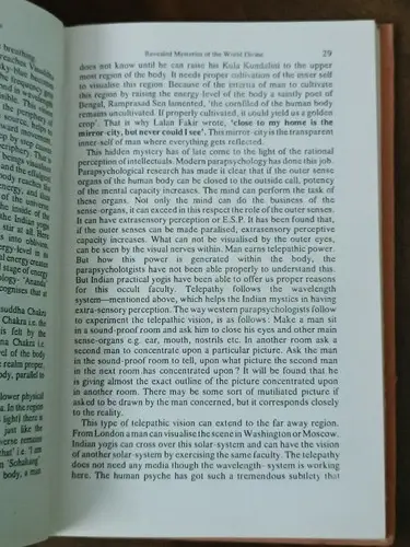 Thumbnail: INDIA YOGA REVEALED MYSTERIES OF THE WORLD DIVINE BY NIGURANANDA, 1st ED. 1996