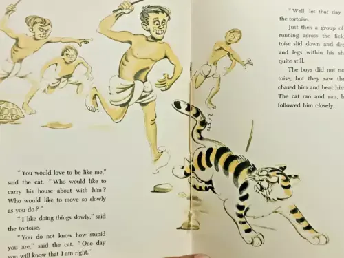 Thumbnail: INDIA CHILDREN STORY BOOK ENGLISH  ILLUSTRATION BY A.L. GODBOLE  PRINT YEAR 1971