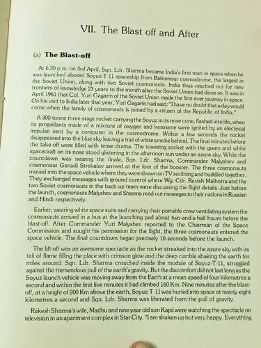 Thumbnail: INDO-SOVIET JOINT SPACE ODYSSEY OCT 1985 BY K.S, RAMAMURTHI HB RAKESH SHARMA, YU