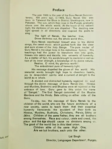 Thumbnail: INDIA VINTAGE 1st PRINT 1970: STORY OF GURUNANAK ENG, ILLUST. ON QUINCENTENARY