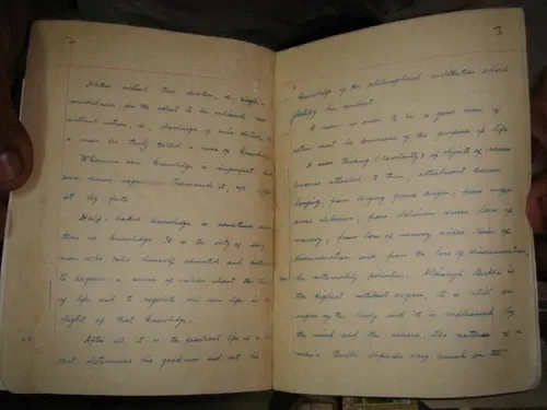 Thumbnail: INDIA RARE - HAND WRITTEN NOTE BOOK  IN ENGLISH / URDU - 6 IN 1 LOT