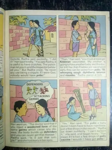 Thumbnail: RARE WHO POPULAR TEXT SERIES COMICS : STORIES OF ADVENTURE TO CREATE AWARENESS