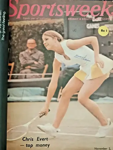 Thumbnail: INDIA SPORTSWEEK MAGAZINE 1974 -1975 SET OF 12 MAGAZINES CRICKET, SOCCER, TENNIS