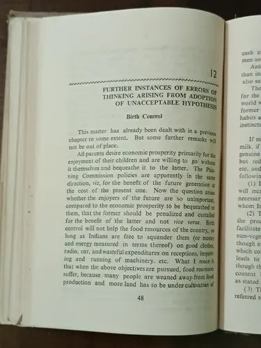 Thumbnail: SELF HELP VINTAGE BOOK: CORRECT THINKING & STANDARD IDEOLOGY BY L. N. BHATT